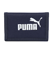 プーマ（PUMA）財布 フェーズ ウォレット 紺 ネイビー 05475702 小銭入れ コインケース お札 札入れ 定期入れ カード入れ ロゴ