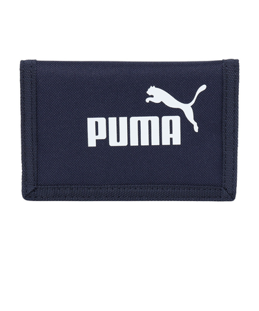 プーマ（PUMA）財布 フェーズ ウォレット 紺 ネイビー 05475702 小銭入れ コインケース お札 札入れ 定期入れ カード入れ ロゴ