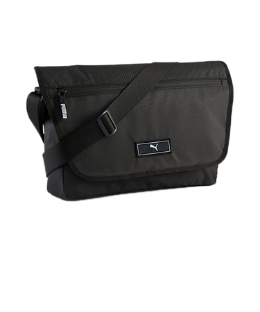 プーマ（PUMA）バック デック メッセンジャーバッグ 黒 6L 09187101 斜め掛け クロスバッグ ボディバッグ 軽量 パソコン収納