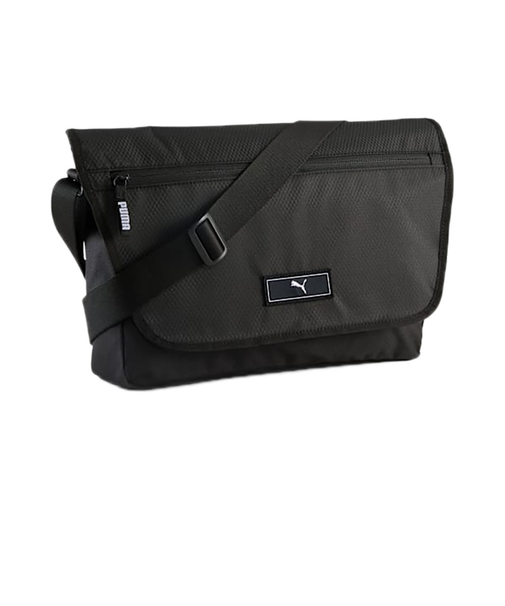 プーマ（PUMA）バック デック メッセンジャーバッグ 黒 6L 09187101 斜め掛け クロスバッグ ボディバッグ 軽量 パソコン収納