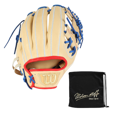 ウイルソン(Wilson)硬式用グラブ 内野手用 野球グローブ 一般 DUAL 86型 ムーキー・ベッツ WBW104554