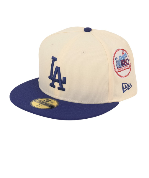 ニューエラ（NEW ERA）帽子 キャップ 59FIFTY MLB 2-Tone ロサンゼルス・ドジャース クーパーズタウン S-Lサイズ 14668160