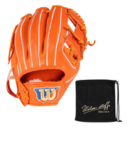 ウイルソン（Wilson）硬式用グラブ 内野手用 野球グローブ 一般 DUAL 86型 MIGGY WBW104555