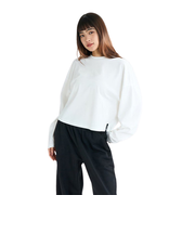 ロキシー（ROXY）TRIPLE HEARTS L/S TEE フィットネス 長袖Tシャツ 25FWRLT254542WHT