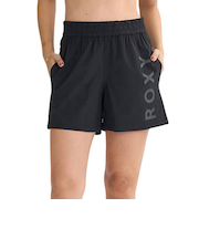 ロキシー（ROXY）MY 1ST ROXY SHORTS フィットネス 4WAYストレッチ ョート丈パンツ 25FWRPT254530BLK