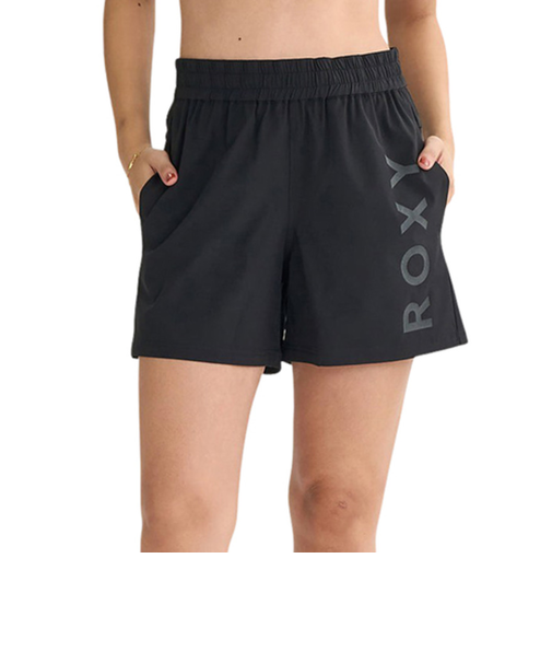 ロキシー（ROXY）MY 1ST ROXY SHORTS フィットネス 4WAYストレッチ ョート丈パンツ 25FWRPT254530BLK