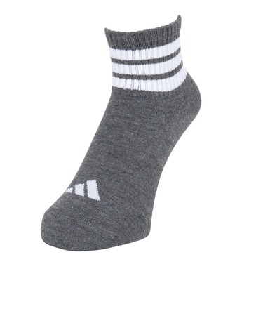 アディダス（adidas）ソックス 靴下 1P 3ST SOCKSGREY OEI19-KL0878