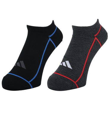 アディダス（adidas）ソックス 靴下 2足組 SOCKSSOCKSBLACK ODW03-KK8051