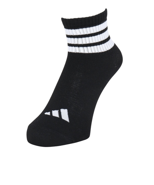 アディダス（adidas）ソックス 靴下 1P 3STSOCKSBLACK ODV85