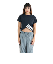 ロキシー（ROXY）NAIL IT フィットネス 半袖Tシャツ 25FWRST254544BLK