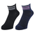 アディダス（adidas）ソックス 靴下 2足組 SOCKSSOCKSBLACK ODW08-KK8056