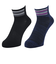 アディダス（adidas）ソックス 靴下 2足組 SOCKSSOCKSBLACK ODW08-KK8056