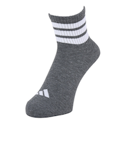 アディダス（adidas）ソックス 靴下 1P 3STSOCKSGREY OEI19-KL0878