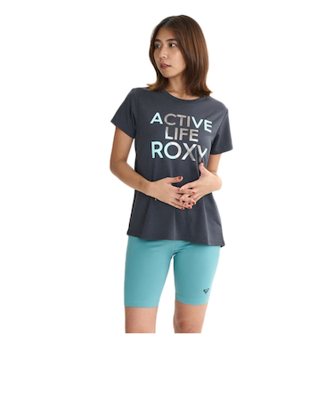 ロキシー（ROXY）ACTIVE LIFE フィットネス 半袖Tシャツ 25FWRST254535GRY
