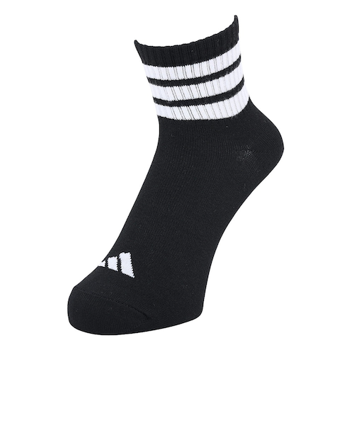 アディダス（adidas）ソックス 靴下 1P 3STSOCKSBLACK ODV85