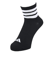 アディダス(adidas)ソックス 靴下 1P 3STSOCKSBLACK ODV85-KK8033