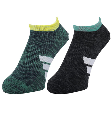 アディダス（adidas）ソックス 靴下 2足組 SOCKSSOCKSGREEN ODV99-KK8047