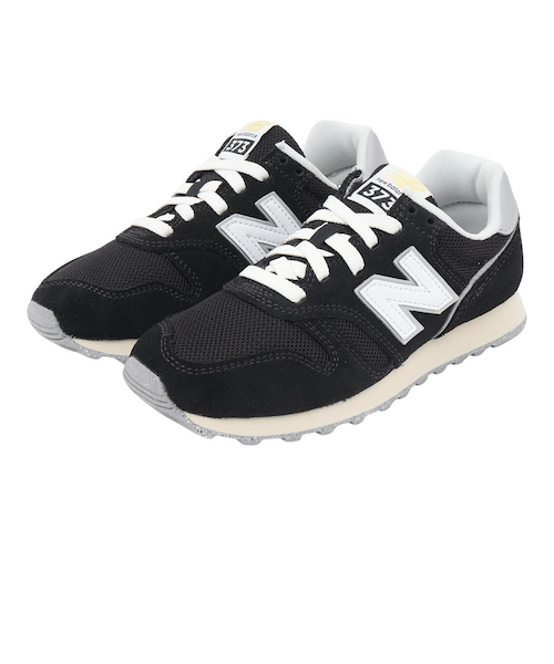 しーNew Balance 373 ブラック/ホワイト スニーカー ニューバランス（new balance）スニーカー スポーツシューズ 373