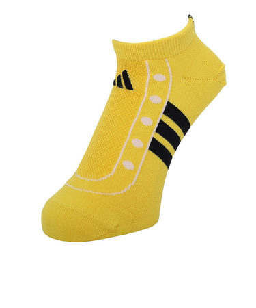 アディダス（adidas）ソックス 靴下 1P SNEAKERSOCKSYELLOW ODV70-KK8018