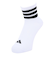 アディダス（adidas）ソックス 靴下 1P 3STSOCKSWHITE ODV75-KK8023