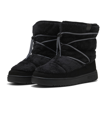 プーマ（PUMA）スニーカー アウトドアシューズ スノーバエ スウェードウィメンズ ブラック 40217501 ブーツ カジュアル