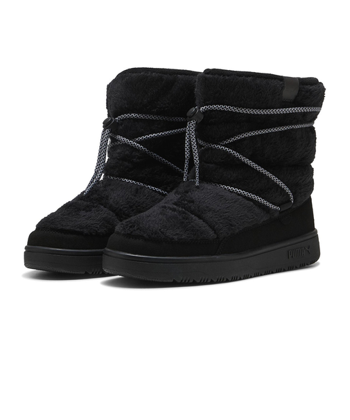 プーマ（PUMA）スニーカー アウトドアシューズ スノーバエ スウェードウィメンズ ブラック 40217501 ブーツ カジュアル
