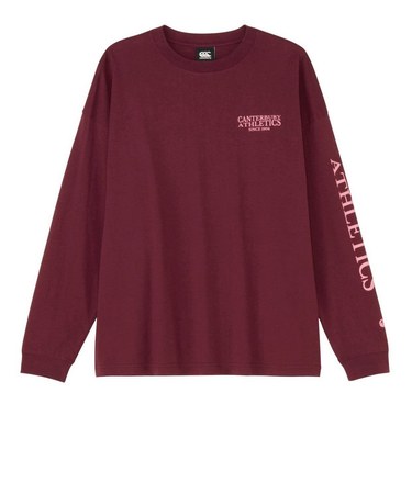 カンタベリー（canterbury）長袖 ロゴTシャツ RA425614 69