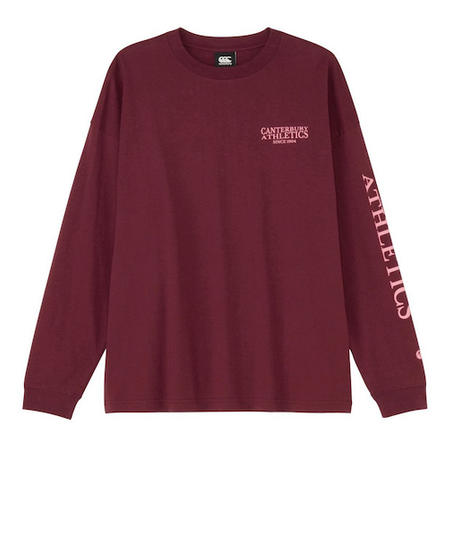 カンタベリー（canterbury）長袖 ロゴTシャツ RA425614 69