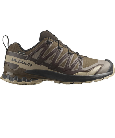 サロモン（SALOMON）ランニングシューズ トレランシューズ エックスエー プロ 3D V9 ゴアテックス ブラウン L47881800 スニーカー
