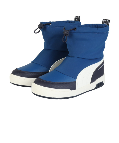 プーマ（PUMA）キッズ マルチフレックス ブーツ AC PS ブルー 40284702 スポーツシューズ