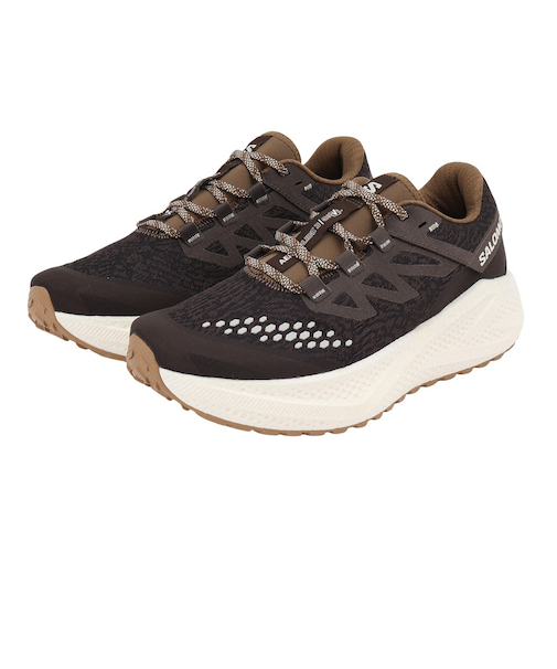 サロモン（SALOMON）ランニングシューズ ジョギングシューズ エアロ グライド 3 グラベル ブラウン L47869700 スニーカー シューズ