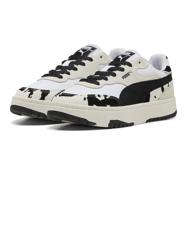 プーマ（PUMA）スニーカー CALI SYLVA WNS ブラック ホワイト 40361601 タウンシューズ カジュアル 厚底