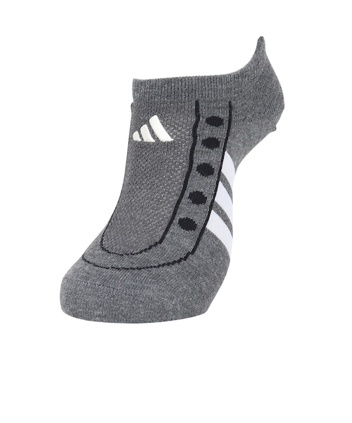 アディダス（adidas）ソックス 靴下 1P SNEAKERSOCKSGREY グレー Sサイズ OEI18-KL0877 カジュアル ファッション