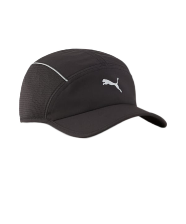 プーマ（PUMA）ランナー ショート バイザー 5 パネル キャップ 026167 01 BLK