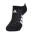 アディダス（adidas）ソックス 靴下 1P SNEAKERSOCKSBLACK 黒 Mサイズ ODV74-KK8022 カジュアル ファッション