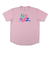 エゴザル（EGOZARU）バスケットボールウェア マルチスクリプトTシャツ EZSS25UST025PNK