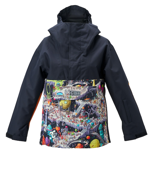 ディーシーシューズ（DC SHOES）ジュニア DC-43 YOUTH ANORAK ジャケット 26SNADBTJ03031KTA4