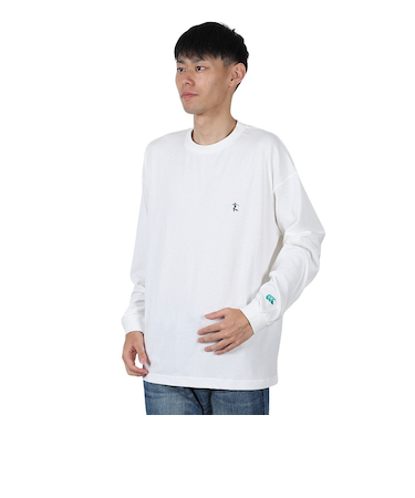 カンタベリー（canterbury）エンブロイダリー長袖Tシャツ RA425774 RN