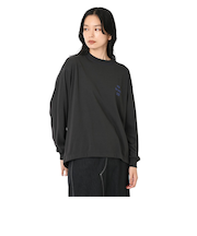 ニューバランス（new balance）クロップド ロングスリーブTシャツ AWT55654BLK