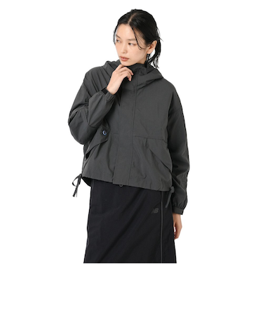 ニューバランス（new balance）ODフーデットタスランジャケット AWJ55652BLK