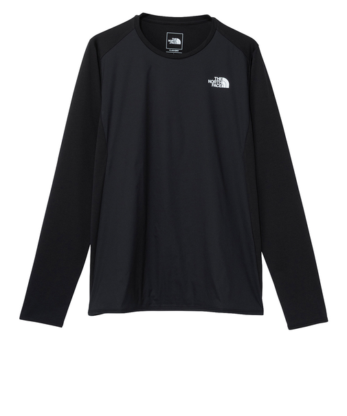 ザ・ノース・フェイス（THE NORTH FACE）ロングスリーブハイブリッドGTDメランジクルー NTW62577 K