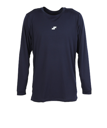 エスエスケイ（SSK）野球 エアリーファン ローネック 長袖 アンダーシャツ SCF230LL-70
