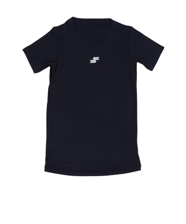 エスエスケイ(SSK)野球 ジュニア エアリーファン ローネック 半袖 アンダーシャツ SCF230LHJ-70