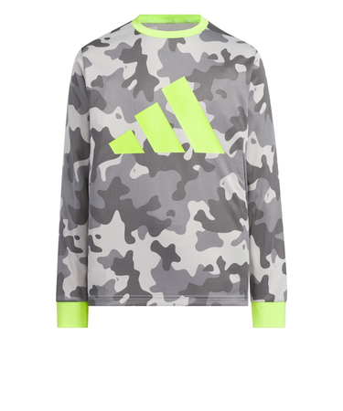 アディダス（adidas）マストハブ カモ柄 レギュラーフィット ダブルニット長袖Tシャツ KGL39-KA1345