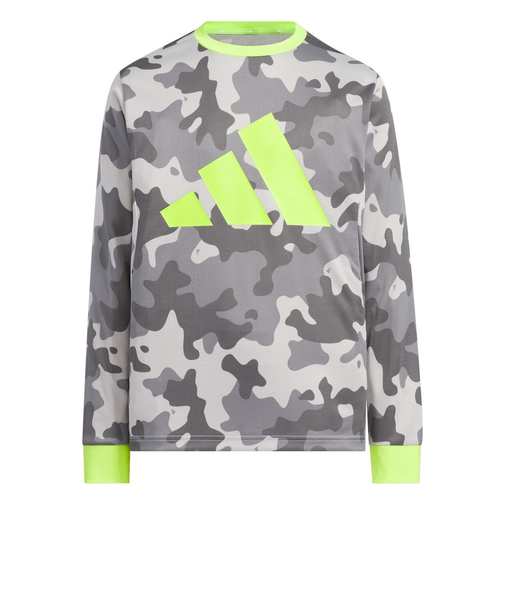 アディダス（adidas）マストハブ カモ柄 レギュラーフィット ダブルニット長袖Tシャツ KGL39-KA1345