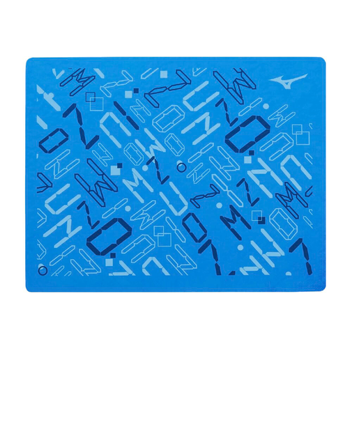 ミズノ（MIZUNO）スイムタオル 青 34×44cm N2JYC50527 吸水タオル 水泳 プール ケース付き 抗菌