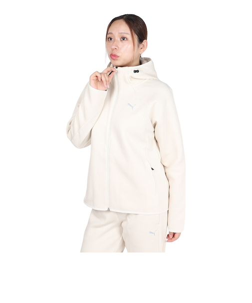 プーマ（PUMA）エヴォストライプ フルジップ フーディ 690987 87 OWHT