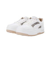 プーマ（PUMA）スニーカー スポーツシューズ リバウンド フェム ロウ レオ スニーカー ホワイト 40508001 シューズ