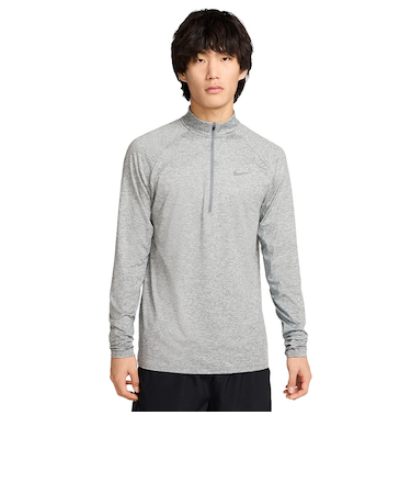 ナイキ（NIKE）ドライフィット ストライド ハーフジップ MIDLAYER 長袖 ランニングトップ HV2181-084
