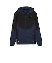 プーマ（PUMA）PUMA FLEX TRICOT ウーブン HYBRID フルジップ ジャケット 528300 14 NVY